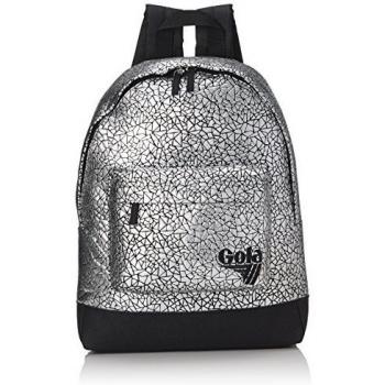 GolaWalker Metallic Geo - Bolso de Mochila Mujer
, color Plateado, talla 29x39x13 cm
