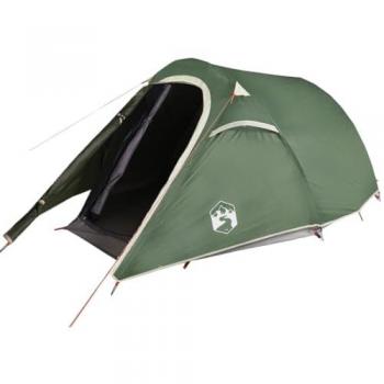 Tienda de campaña túnel impermeable para 3 personas en color verde