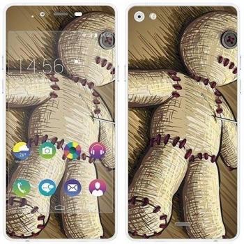 Royal adhesivo RS.122432 autoadhesivo para Wiko Highway Pure con diseño Voodoo Doll
