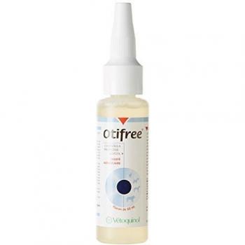 Solución Auricular Otifree para Perros y Gatos - Limpieza e Higiene de Oídos 60 ml