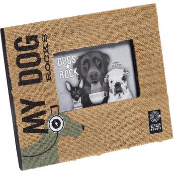 Dogs Rock - Marco de fotos, diseño de perro con texto My Dog Rocks