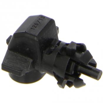 HELLA 6PT 009 104-011 Sensor, temperaura exterior - 12V - 2polos - forma enchufe: oval