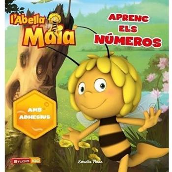 Aprèn Els Números Amb L'abella Maia: Amb adhesius