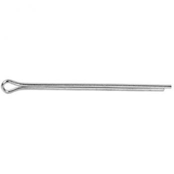 Pasador de Aleta DIN-94 M8x100 mm, Cabeza Ancha, Zincado Anticorrosivo, Caja 100 Unidades