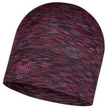 Buff Stripes Merino Lightweight Gorro Lana, Mujer, Gris