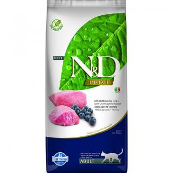 Farmina N&D Cat Prime Cordero 10Kg - Alimento completo y equilibrado para gatos adultos