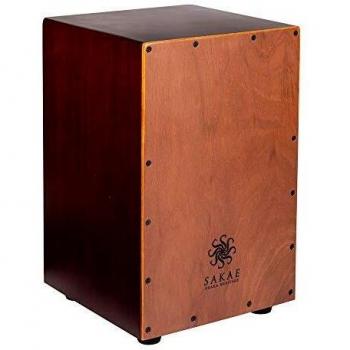 SAKAE Cajon flamenco CAJ-100. Cajón acabado natural CAJ-100.