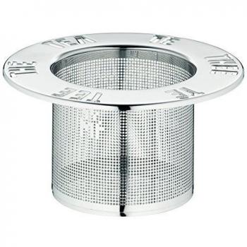 WMF Gourmet Filtro de té para Taza, Acero Inoxidable Mate, Altura 4,5 cm, Ø 9,5 cm