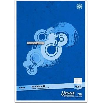 Block de Notas A4 50 Hojas 70 g/m² Cuadriculado 5 mm