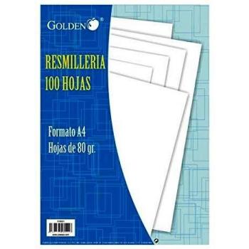 Paquete folios 100 hojas blanca DIN A4/ 80GR papel fotocopiadora impreso