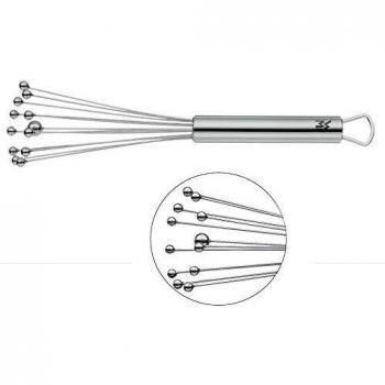 WMF Profi Plus Batidor con Punta de Bolas, Acero Inoxidable Pulido y Negro, 21 cm