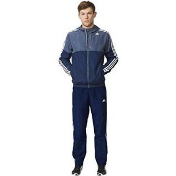 adidas Ts Train Wv - Chándal para hombre, color azul, talla M