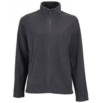 Chaqueta de Forro Polar Norman para Mujer en Carbón - Talla S