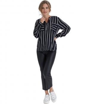 Kaffe Women's Black Babara Blouse Size M