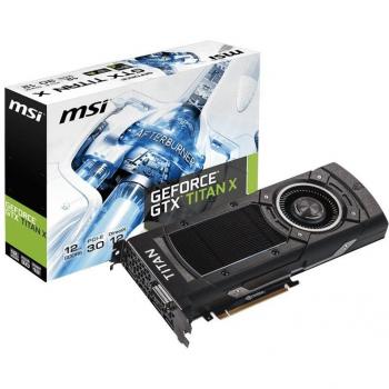 MSI GeForce GTX Titan X - Tarjeta gráfica GeForce GTX Titan X