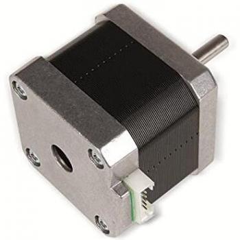 Motor paso a paso NEMA 17 Joy-IT 1,8°, 1,5 A, 3,3 V, par de 0,45 Nm, diámetro del eje 4.5 mm