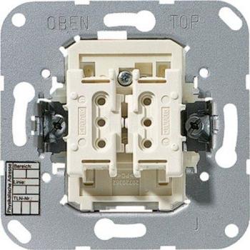 JUNG 4072.02 LED interruptor eléctrico Pushbutton switch 2P Beige, Gris - Accesorio cuchillo eléctrico