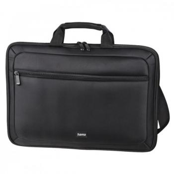 Bolsa para portátil Hama Nizza Life 15.6 Negra, con correa de hombro, unisex, ligera (580 g)