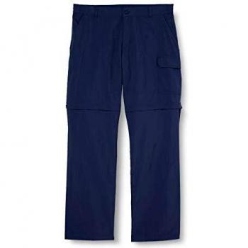 Columbia Silver Ridge IV, Pantalones de Senderismo Convertibles, Niña, Azul