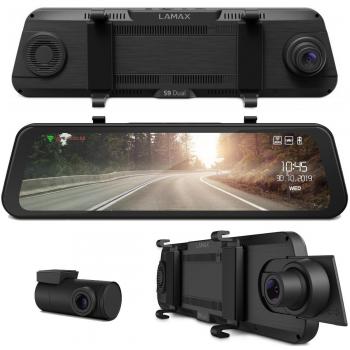 Cámara de visión trasera para coche Lamax S9 Dual