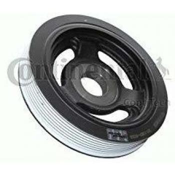 Polea de cigüeñal CONTITECH VD1096 para FORD, FIAT y PEUGEOT con 6 gorges