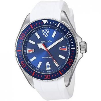 Reloj Nautica Hombre Crandon Park Beach Ø 46 mm con diseño transparente