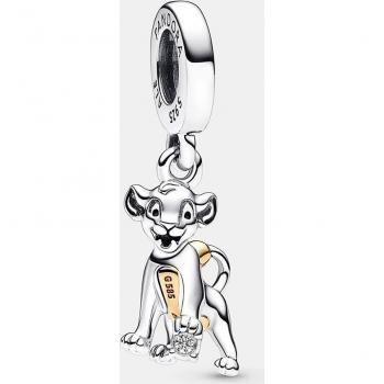 Pandora Disney 100th Anniversary Simba Charm with Lab-Grown Diamond in Sterling Silver