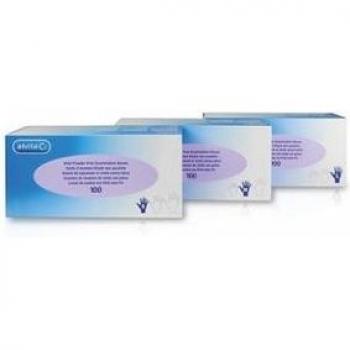 Boots Alvita Guantes Vinilo Talla M 100uds