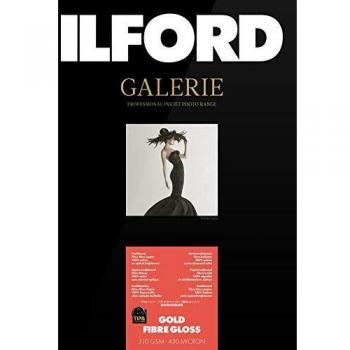 Ilford GALERIE Prestige Gold Fibre Gloss Inkjet Paper, 310 gsm, 5x7, 50 Sheets