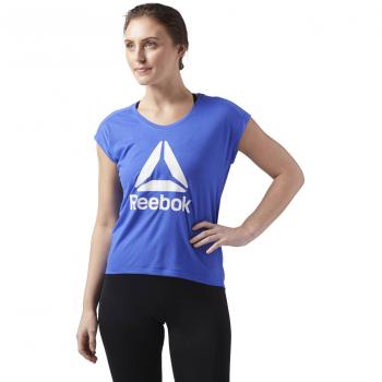 Reebok Wor Supremium 2.0 Bl Camiseta, Mujer, Azul