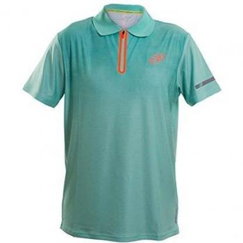 POLO BULLPADEL VANER AGUA MARINA