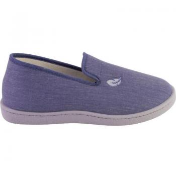 Calzado de casa de Hombre PLUMAFLEX ROAL 12309 Zapatillas de casa cerrada de hombre azul jeans