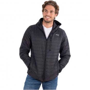 Chaqueta Deportiva para Hombre Hurley Balsam Quilted Packable Negro