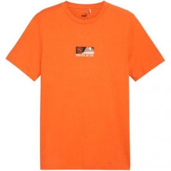 Camiseta casual Puma Better Sportswear hombre, manga corta, color naranja, talla S