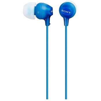 Sony MDR-EX15LP - Auriculares in-ear, azul