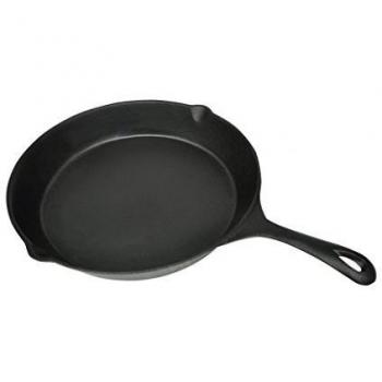 vidaXL XL Sartén de Parrilla de Hierro Fundido 30 cm Redondo