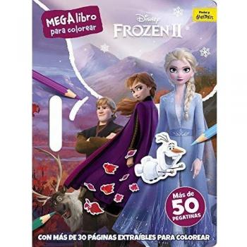 Frozen 2. Megalibro para colorear: Con pegatinas