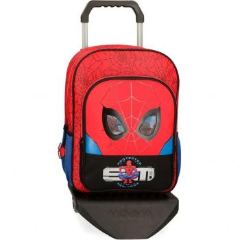 Mochila Escolar Spiderman Protector con carro