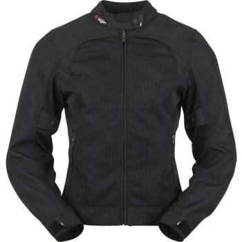 6274-1 L Furygan Genesis Mistral Evo Ladies Motorcycle Jacket L Black
