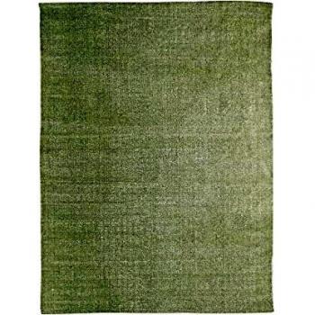 Alfombra Deco Factory efecto deslavado verde claro 160x230 cm