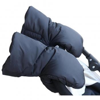 Cochecito Muffler, Extra Grueso Invierno Impermeable Guantes Anticongelantes Niños Cochecito de Bebé Cochecito Accesorio Calentador de Manos