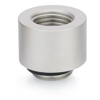Extensor DeltaMate MF14 - Níquel Mate - Conexión G1/4 macho a hembra para refrigeración líquida de PC