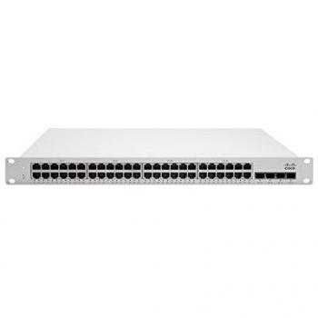 Cisco Meraki MS250-48FP L3 Managed 48-Port Gigabit PoE Switch with 740W Power Supply