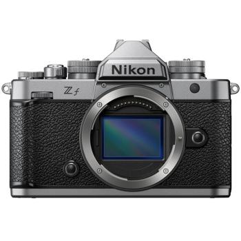 Cámara Mirrorless Nikon Zf Cuerpo Plata 24.5MP Sensor Full-Frame 4K WiFi Bluetooth