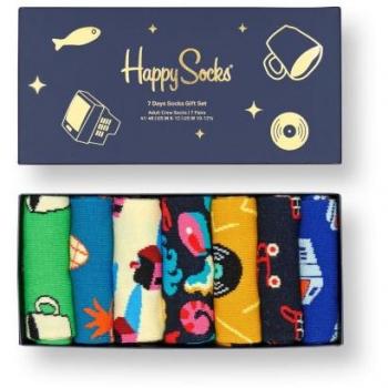 Calcetines Happy Socks 7-Pack Estampados Originales Talla 41-46