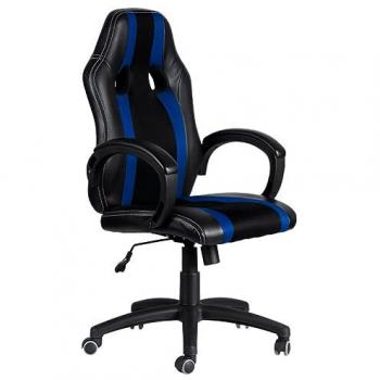 Silla Gaming Race Azul y Negro - Ergonomía y Estilo Moderno