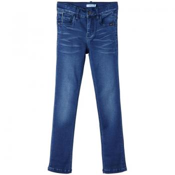 Pantalón vaquero infantil Name It Theo Slim 1507-cl en denim azul oscuro