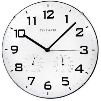 Reloj de Pared con Temperatura Digital 30 cm