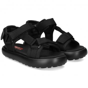 CAMPER Pelotas Flota - Sandals for Men - Black, size 42, Cotton fabric