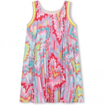 Billieblush - Vestido de niña con estampado multicolor U20166